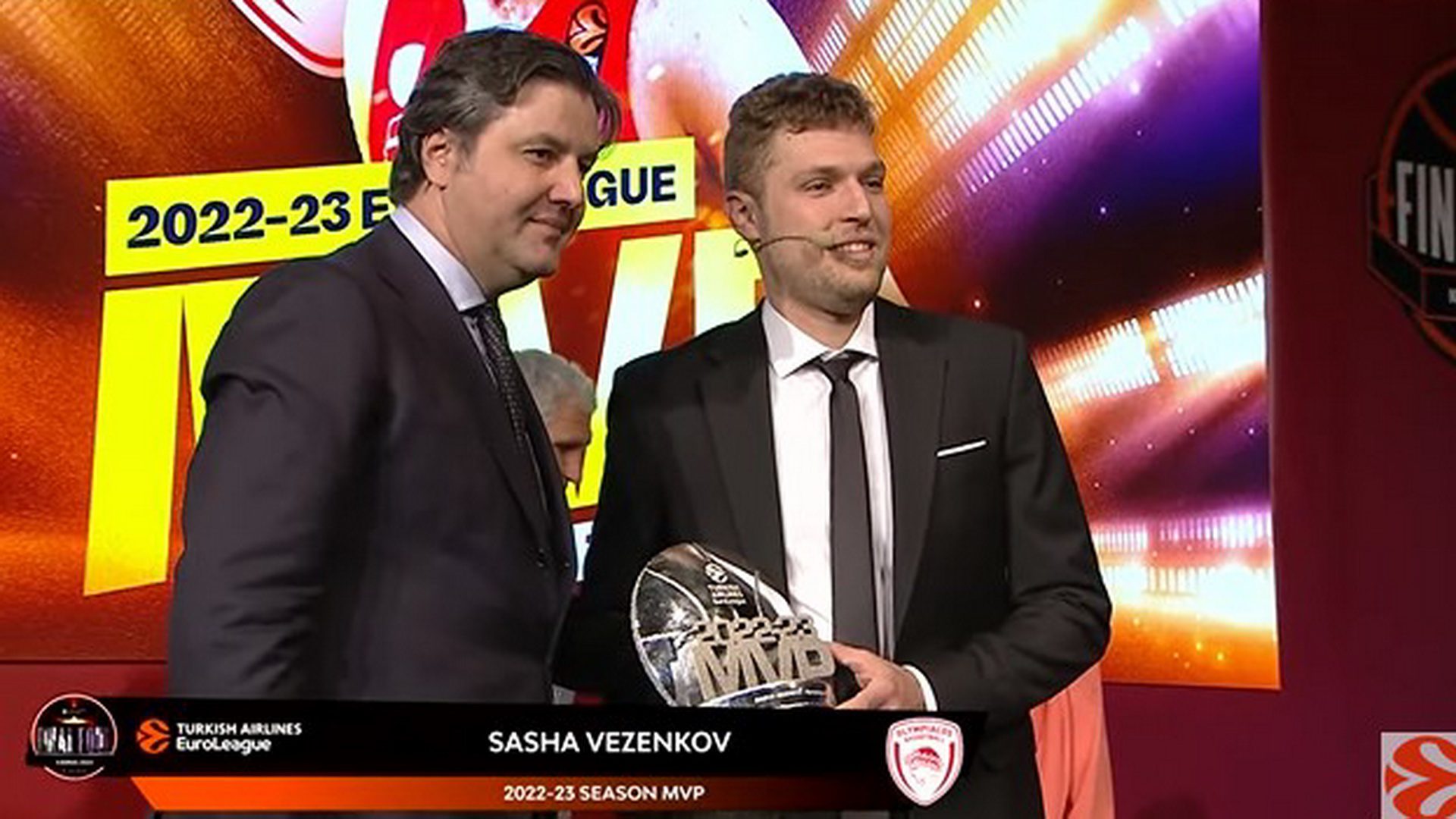 Euroleague – MVP της σεζόν 2022-23 ο Σάσα Βεζένκοβ – REDNEWS.gr